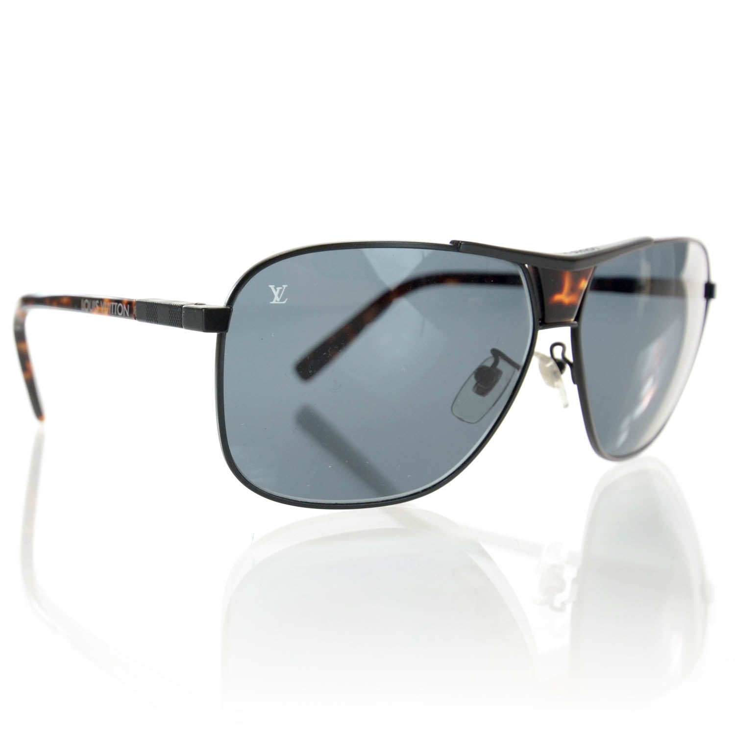 Louis Vuitton Mens Attraction PM Sunglasses Black 1 of 7