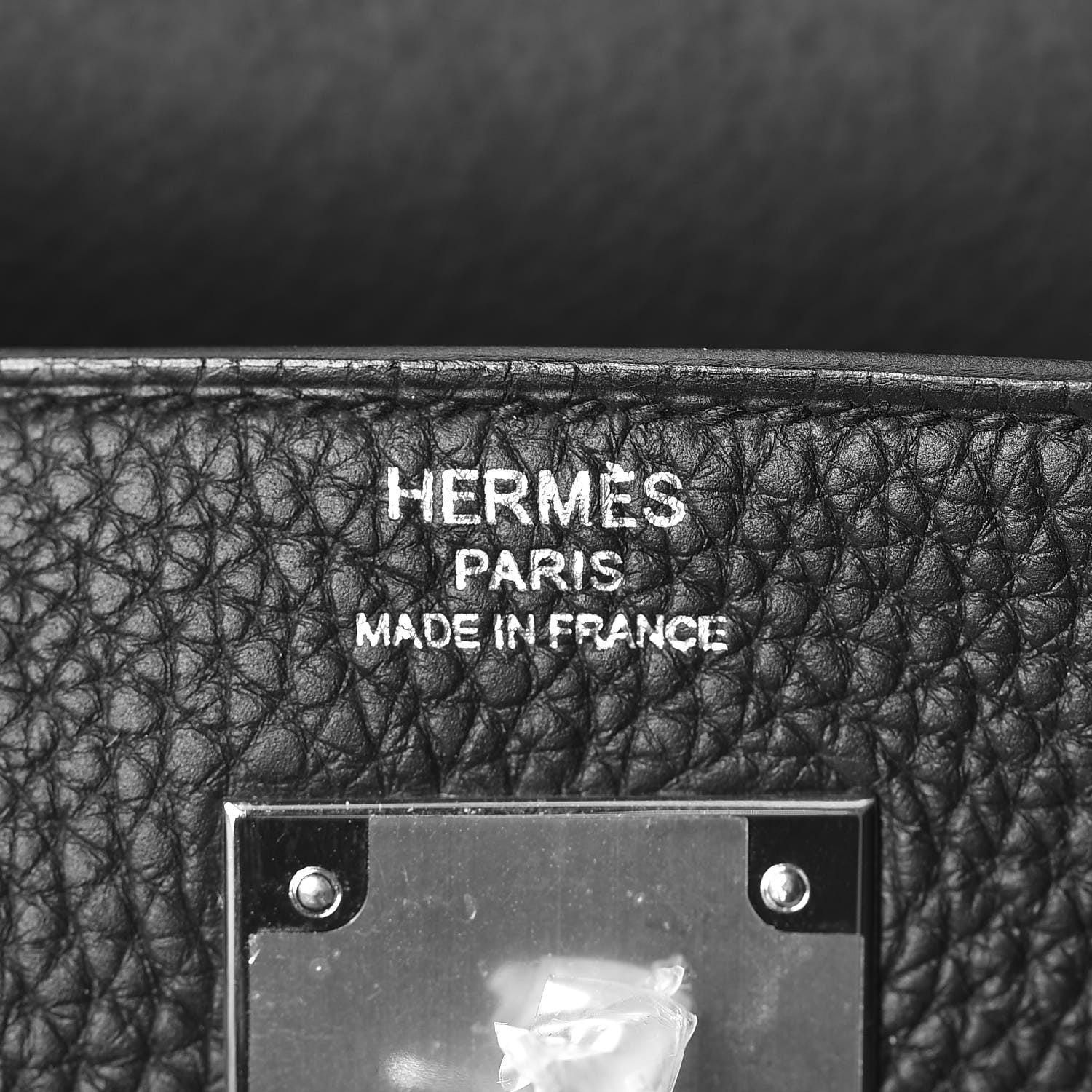 Hermes Togo Kelly Retourne 28 Black 6 of 37