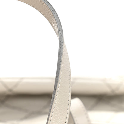 Chanel Glazed Calfskin Large On The Road Tote Light Grey 14 of 14