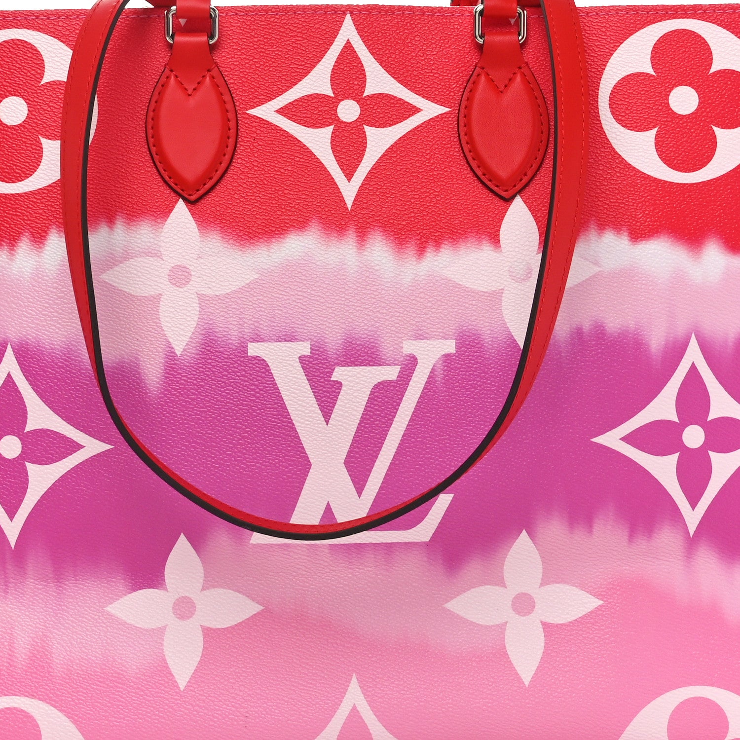 Louis Vuitton Monogram Escale Onthego GM Rouge 8 of 10