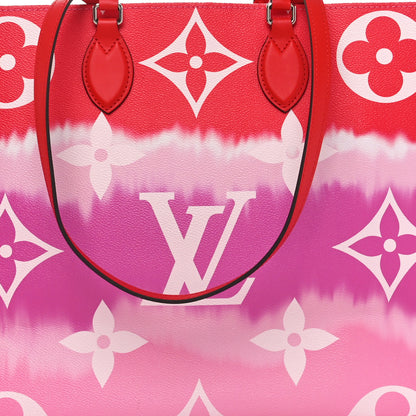 Louis Vuitton Monogram Escale Onthego GM Rouge 8 of 10