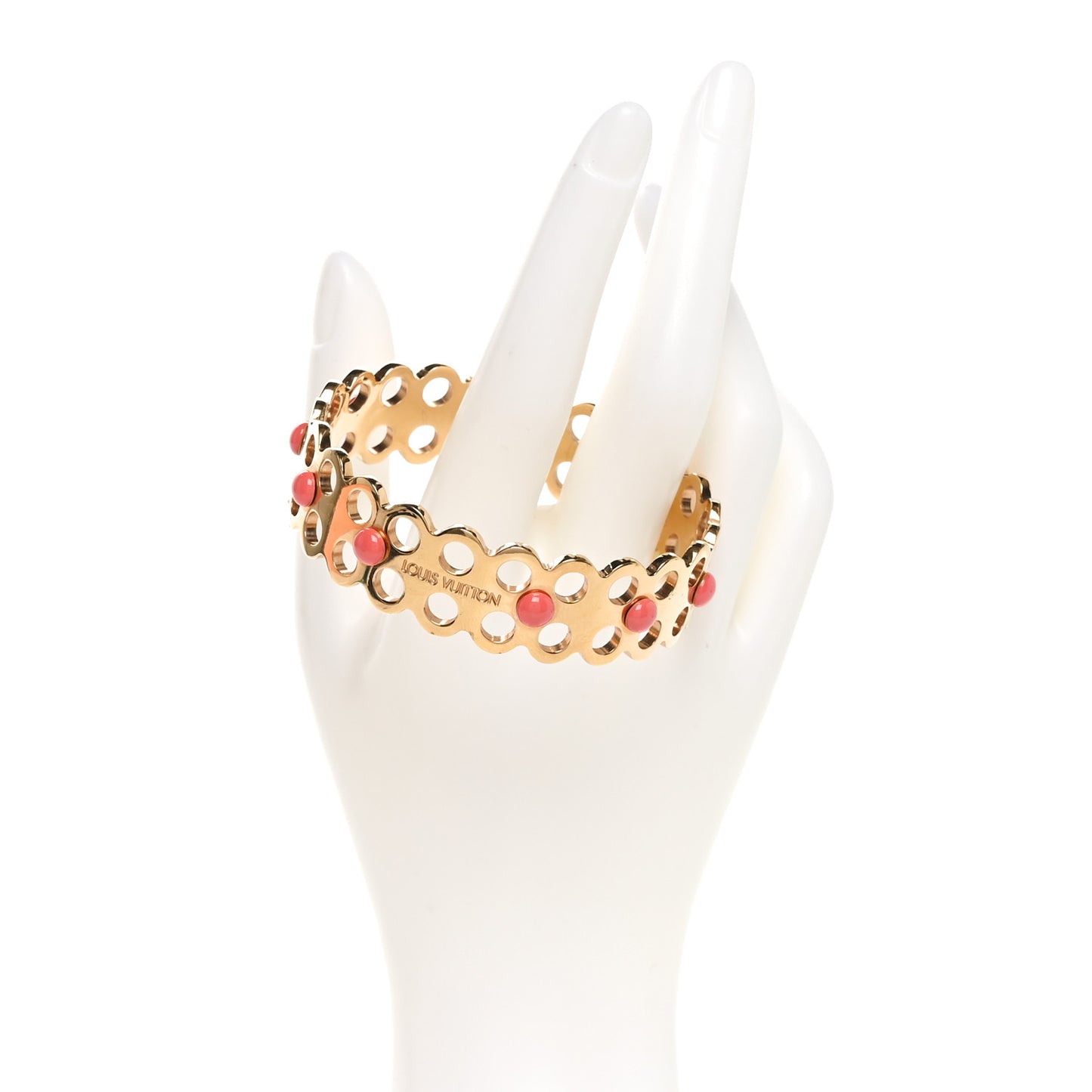 Enamel Hide and Seek Bracelet S Gold