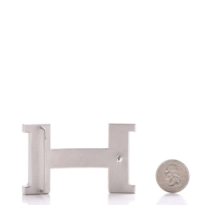 Hermes Brushed Palladium 42mm Constance 2 Belt Buckle 2 of 5