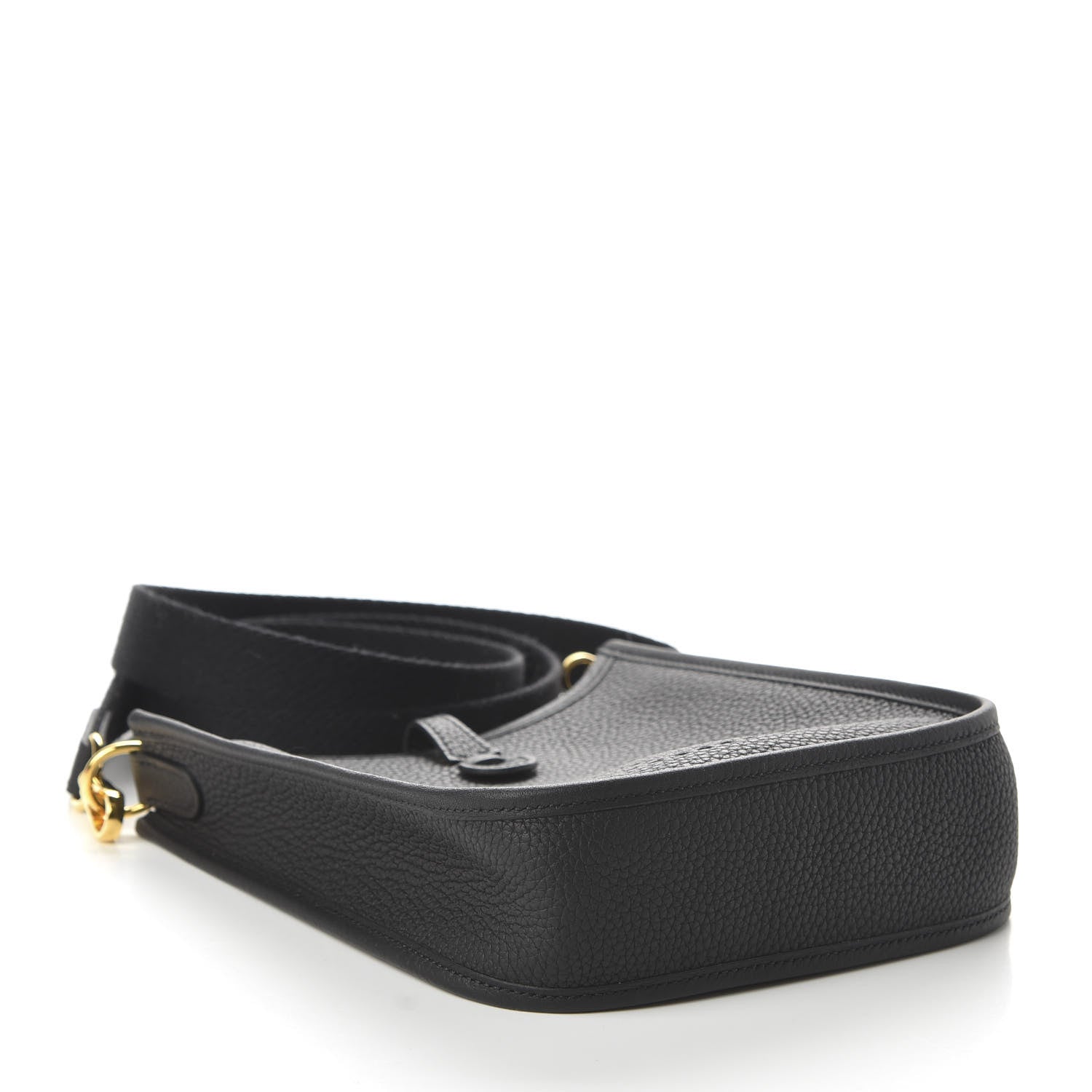 Hermes Taurillon Clemence Evelyne TPM Black 4 of 10