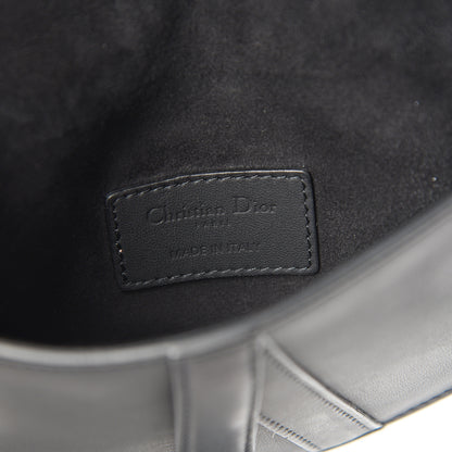 Christian Dior Ultra Matte Calfskin Saddle Belt Bag Black 5 of 9