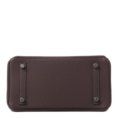 Hermes Togo Birkin 25 Chocolate 5 of 32