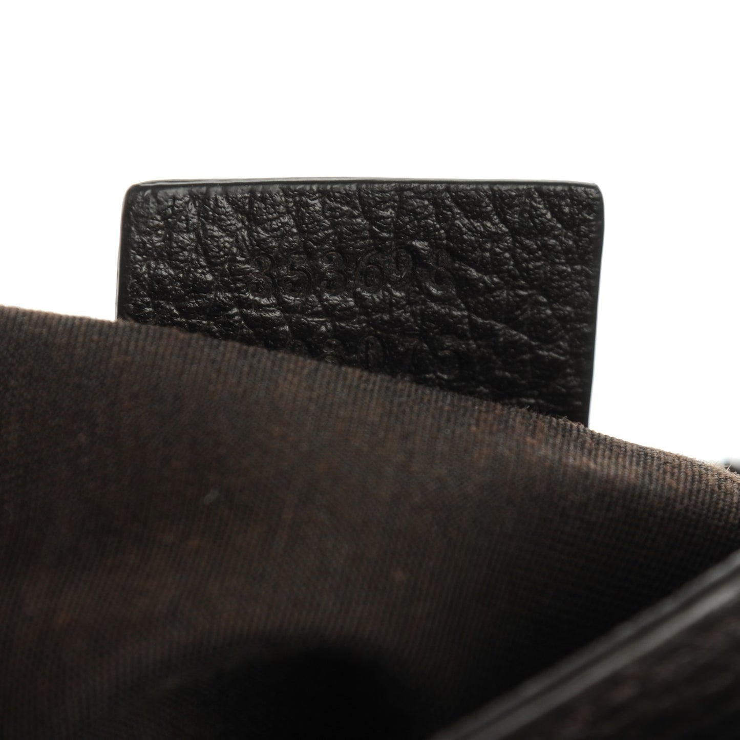 Canvas Medium GG Running Hobo Dark Brown