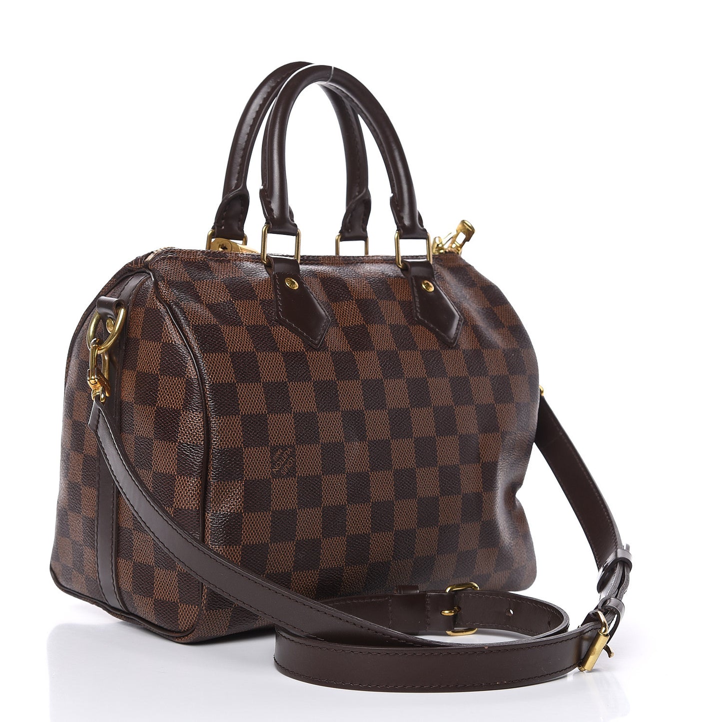 Damier Ebene Speedy Bandouliere 25