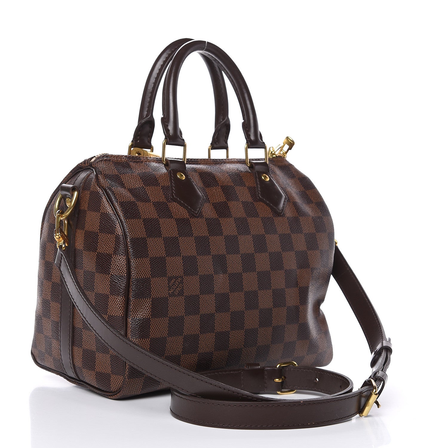 Louis Vuitton Damier Ebene Speedy Bandouliere 25 3 of 15