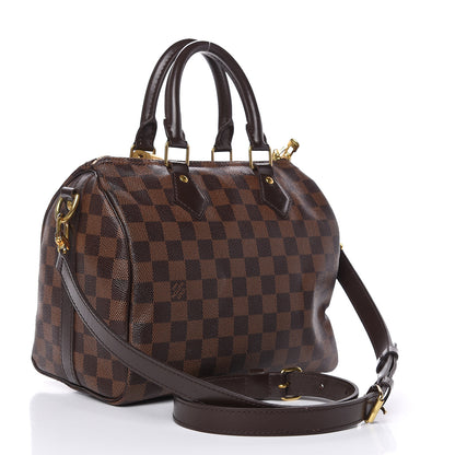 Louis Vuitton Damier Ebene Speedy Bandouliere 25 3 of 15