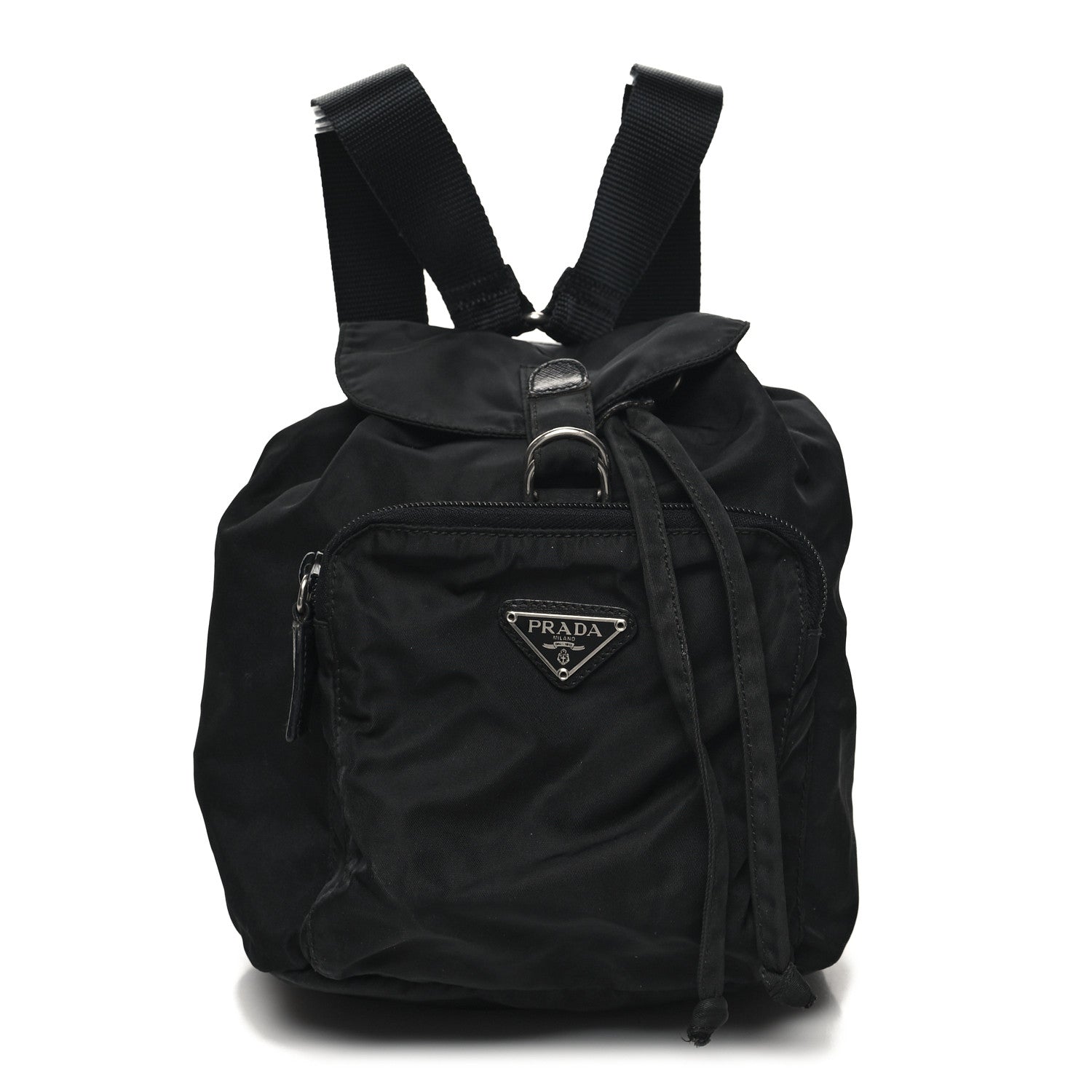 Prada Tessuto Nylon Vela Small Backpack Black 1 of 9