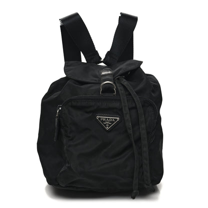 Prada Tessuto Nylon Vela Small Backpack Black 1 of 9