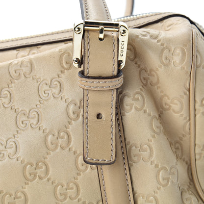 Gucci Guccissima Small Britt Boston Beige 17 of 19