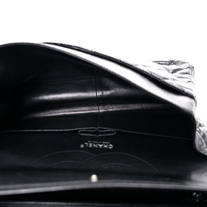Chanel Metallic Aged Calfskin Quilted 2.55 Reissue 227 Flap So Black 5 of 20