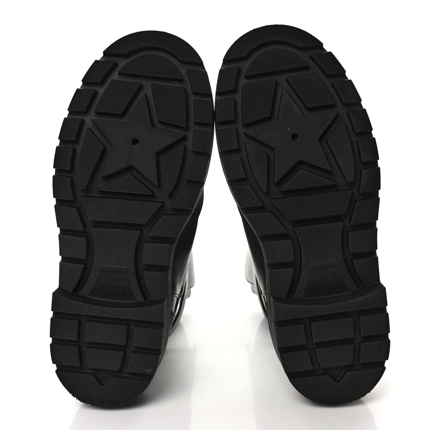 Christian Dior Calfskin Empreinte Ankle Boot 38 Black 6 of 9