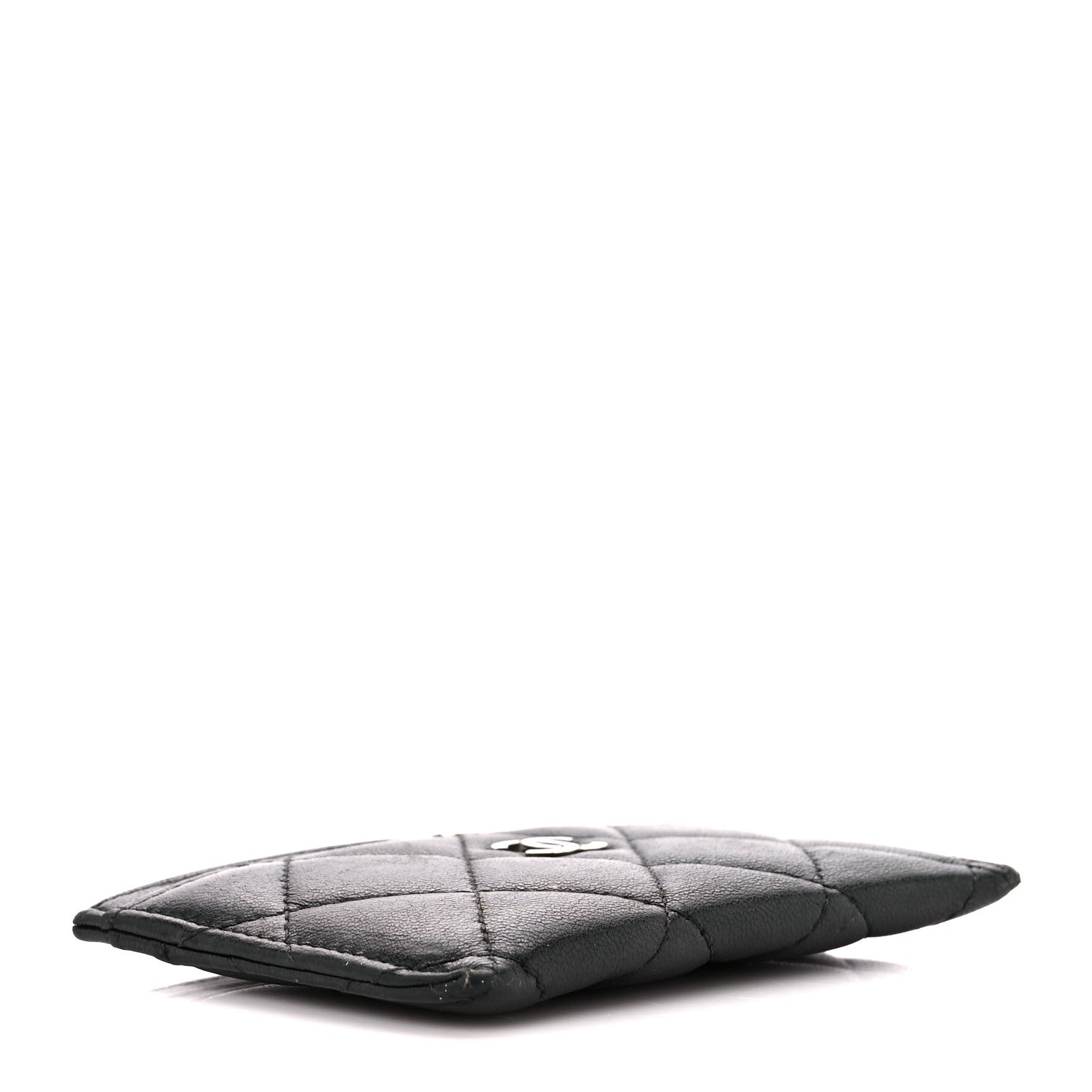 Chanel Lambskin Quilted Card Holder Black 4 of 12