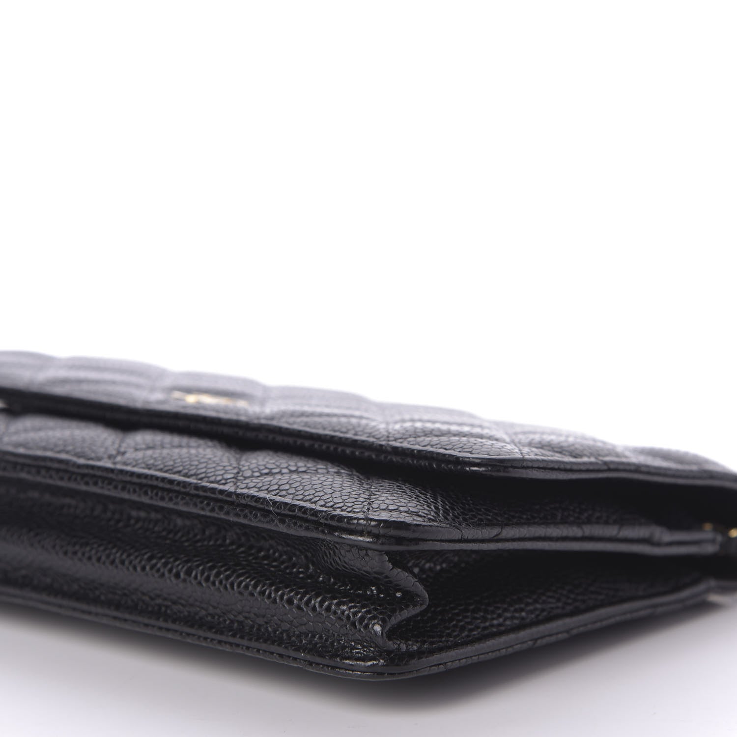 Chanel Caviar Quilted Wallet On Chain WOC Black 7 of 10