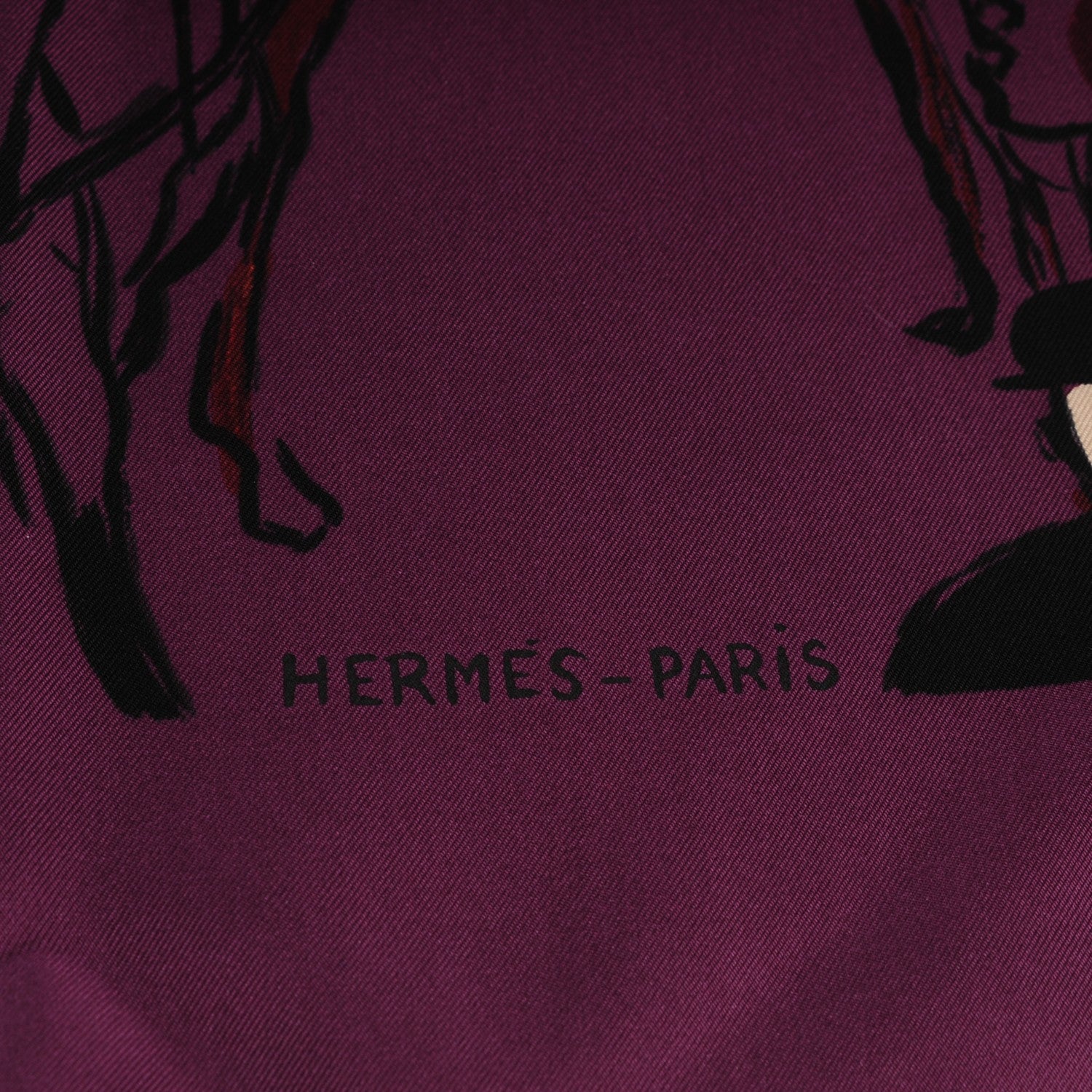 Hermes Silk Paddock Scarf 90 Prun Turquoise Brun 5 of 8