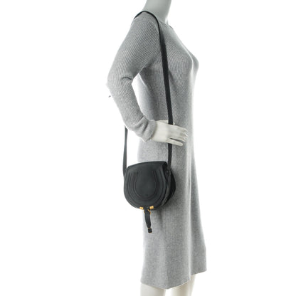 Chloe Calfskin Mini Marcie Round Crossbody Bag Black 2 of 8