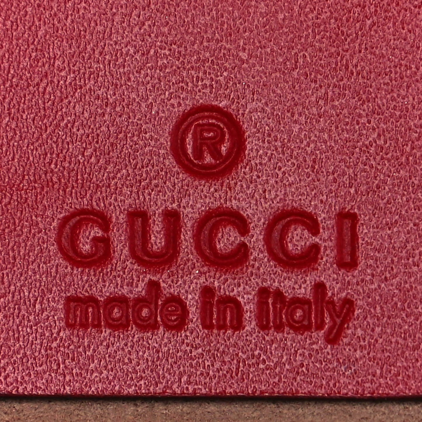 Guccissima Signature Small Padlock Top Handle Bag Hibiscus Red