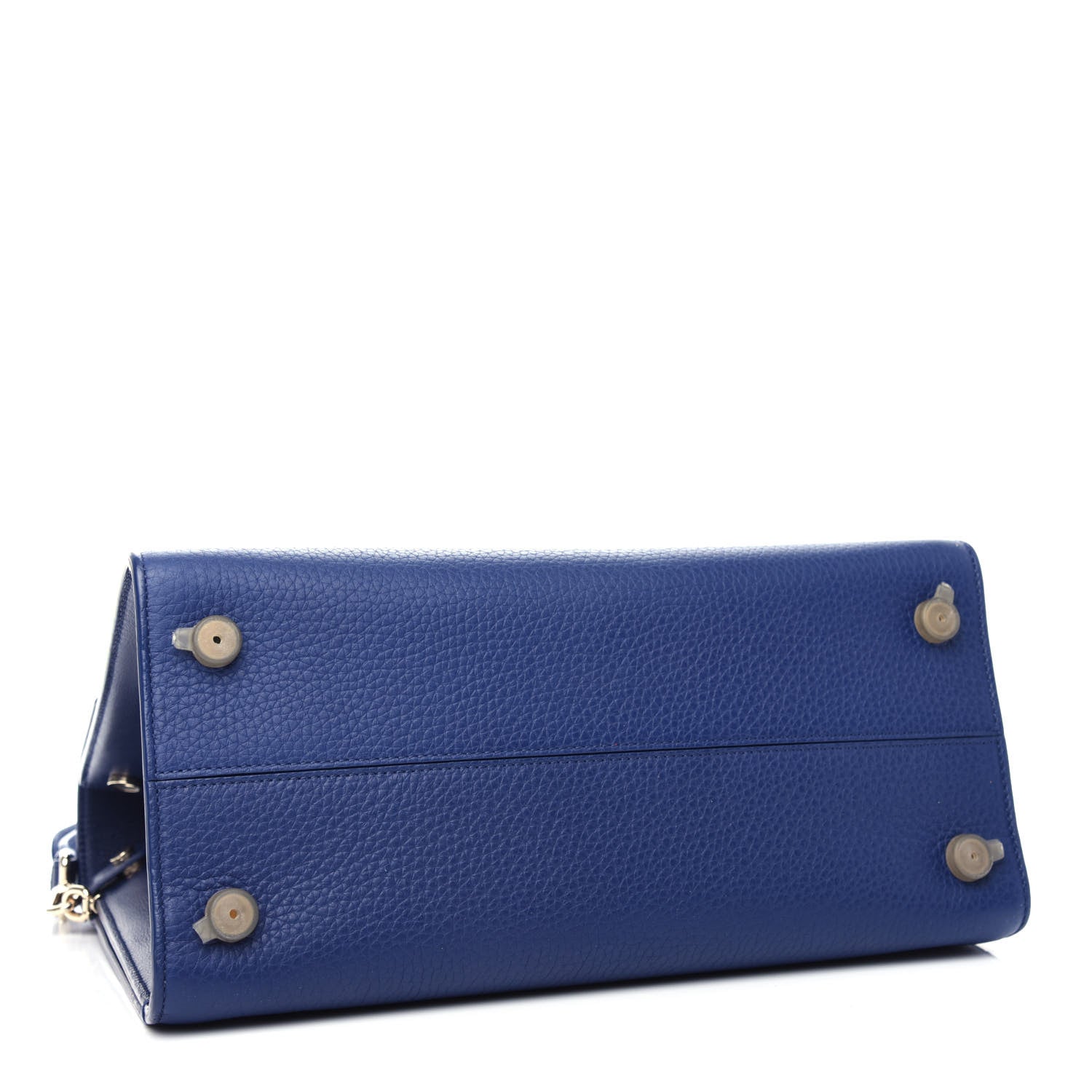 Christian Dior Bullcalf Medium Diorever Flap Navy 4 of 10