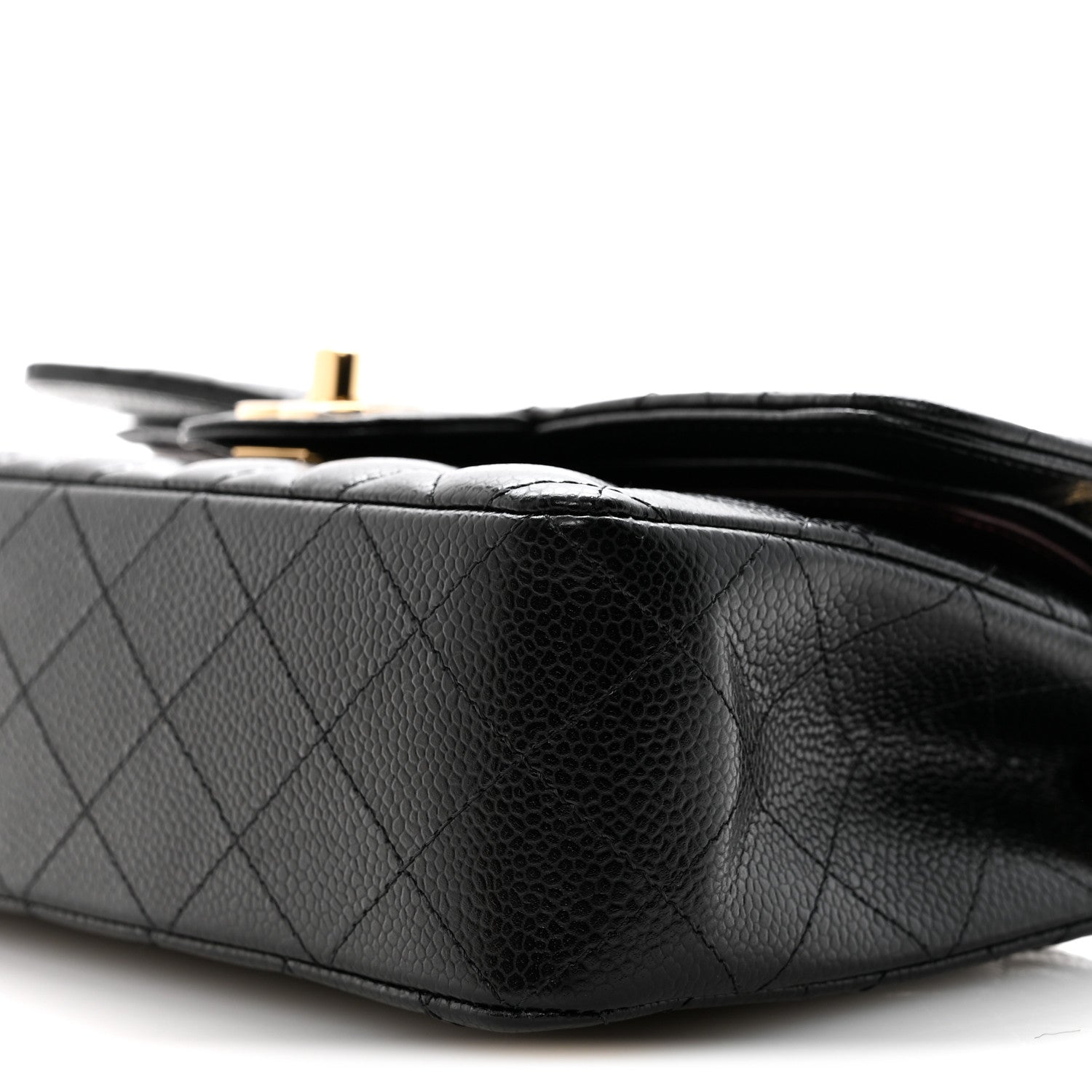 Chanel Caviar Quilted Small Double Flap Black 10 of 11