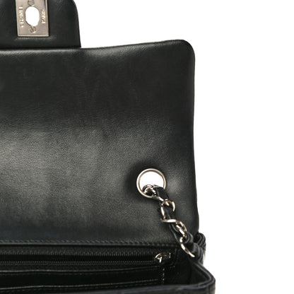Chanel Lambskin Quilted Mini Rectangular Flap Black 12 of 12
