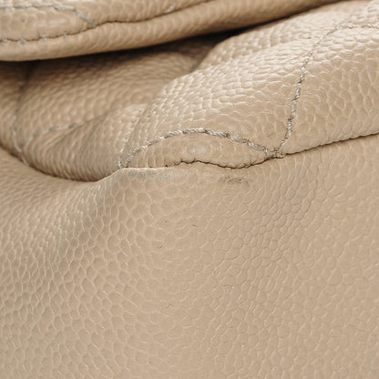 Chanel Caviar Quilted Jumbo Easy Flap Beige 7 of 9