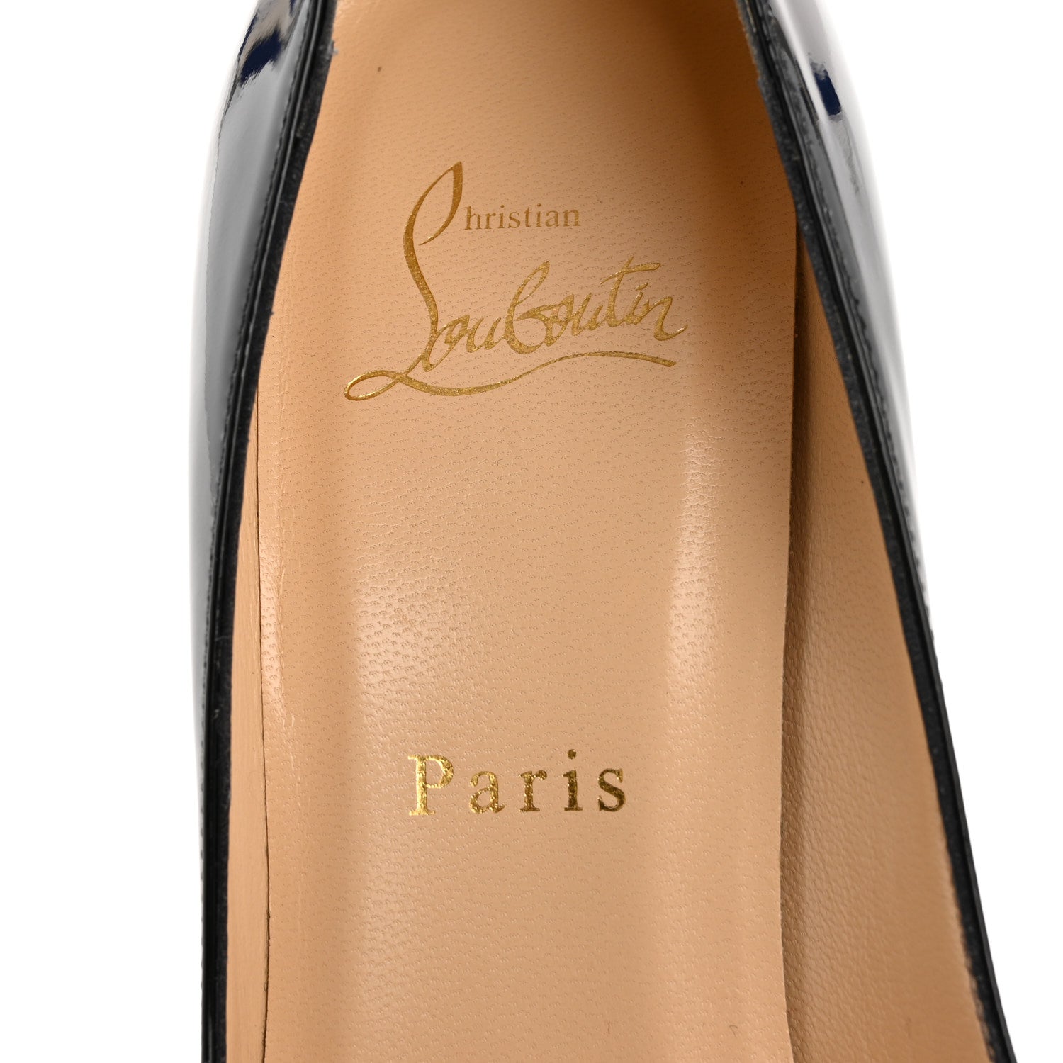 Christian Louboutin Patent Pigalle Plato 100 Pumps 36.5 Black 7 of 8