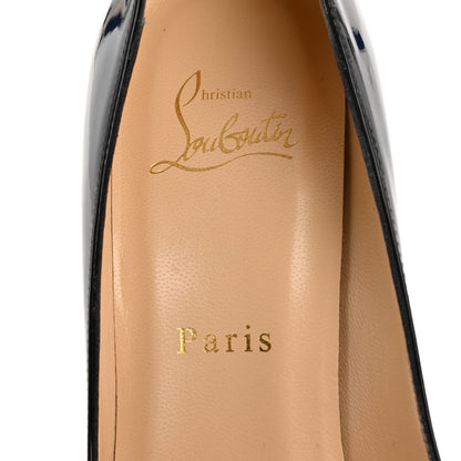 Christian Louboutin Patent Pigalle Plato 100 Pumps 36.5 Black 7 of 8
