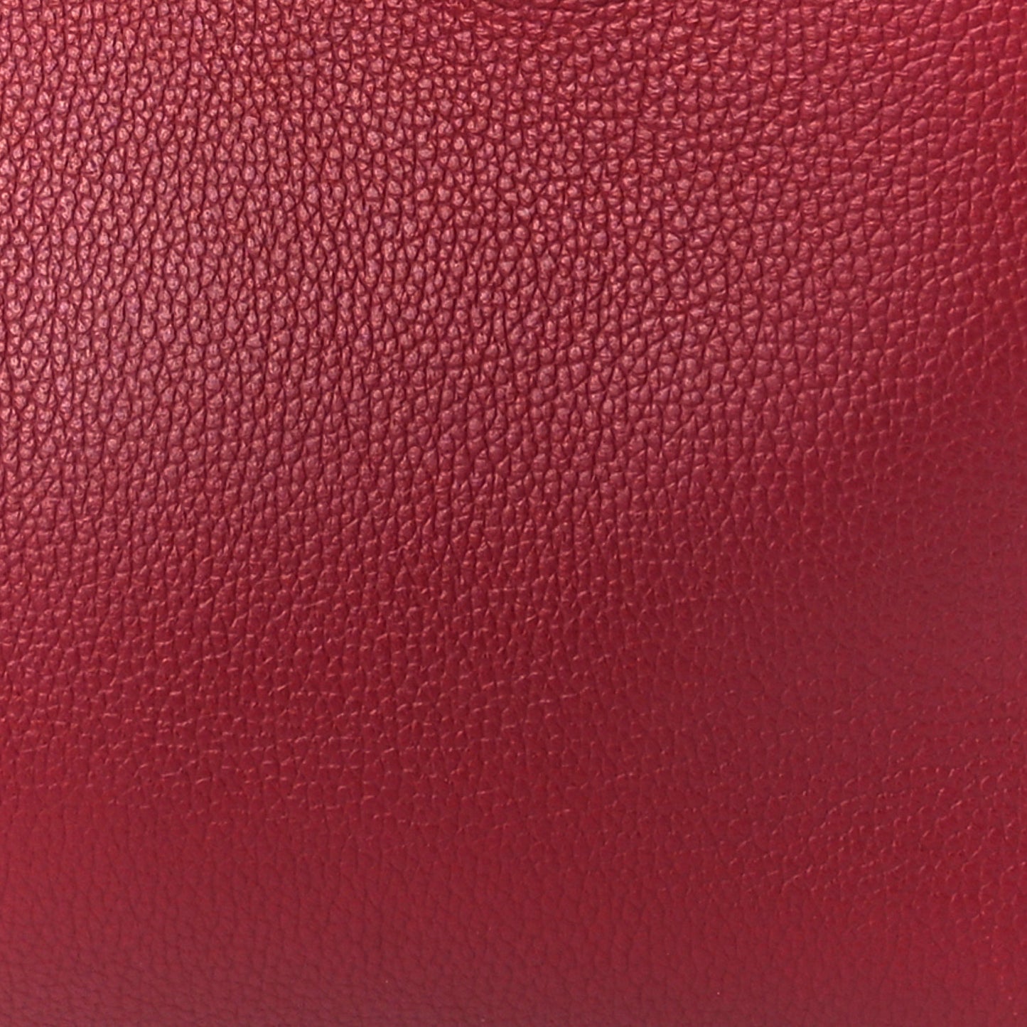 Grained Calfskin Medium Milla Tote Ruby Red