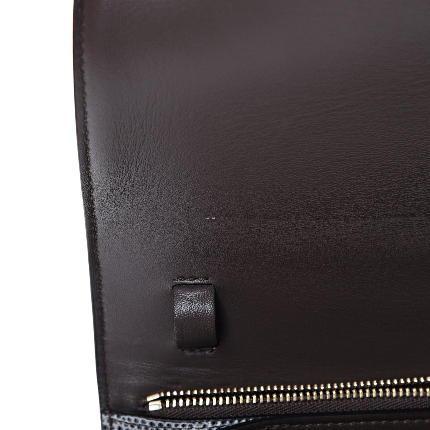 Lizard Medium Classic Box Flap Bag Mineral