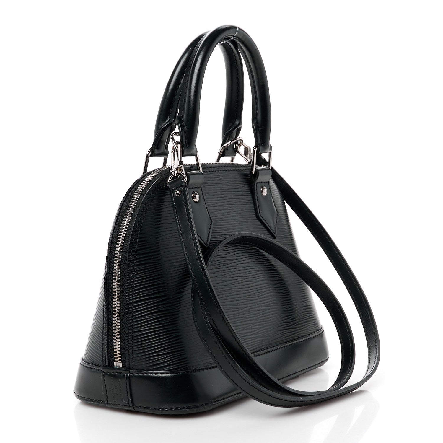 Louis Vuitton Epi Alma BB Black 3 of 12