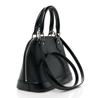 Louis Vuitton Epi Alma BB Black 3 of 12