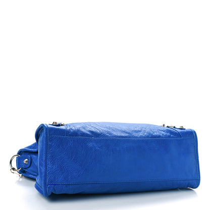 Balenciaga Agneau Giant 12 Silver Hardware City Bleu Lazuli 3 of 9