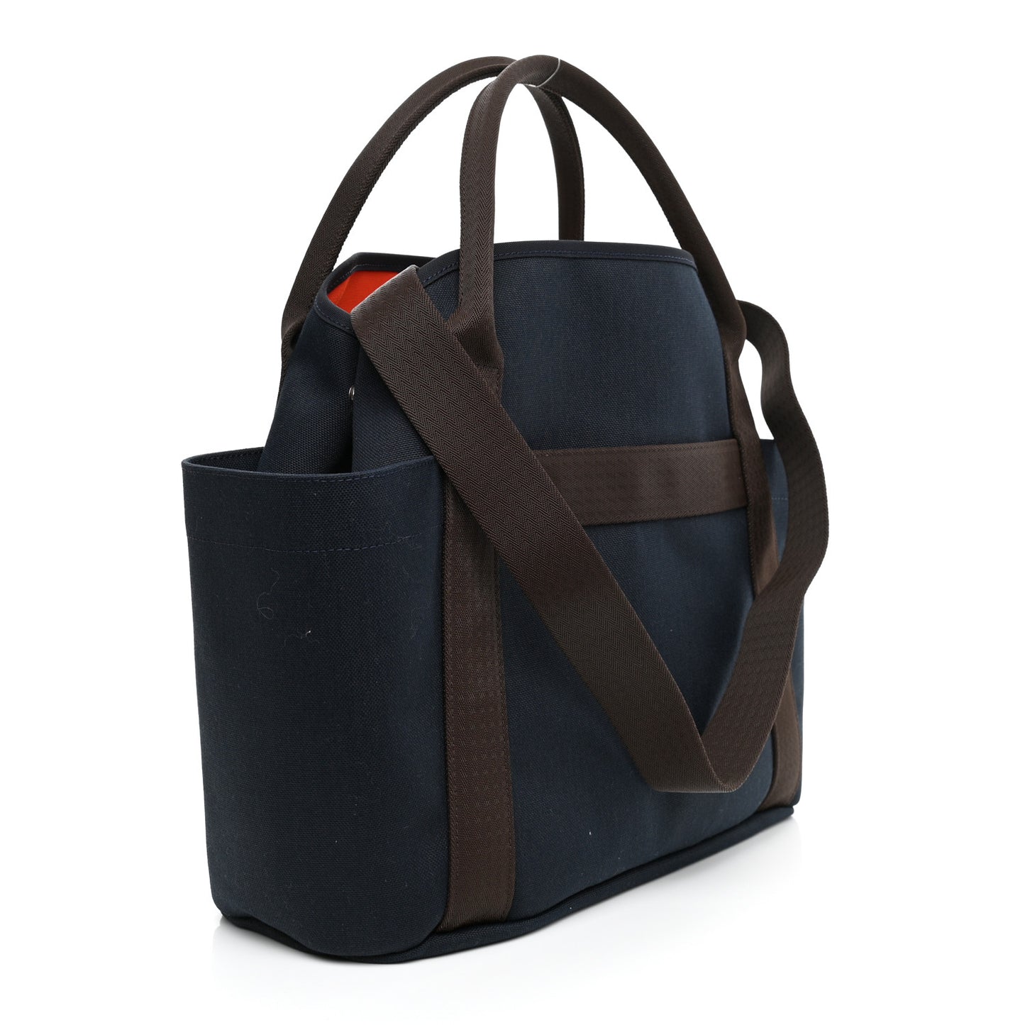Canvas The Grooming Bag Bleu Navy Feu