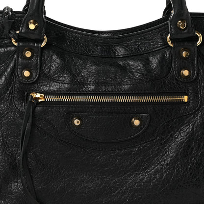 Balenciaga Agneau Classic Gold Hardware City Black 9 of 12