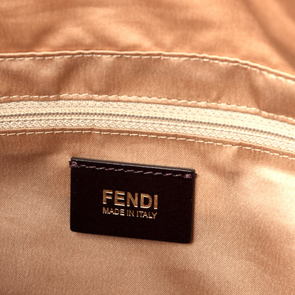 Fendi Vitello Savana Big Mama Baguette Caramello Tartaruga Natural 6 of 10