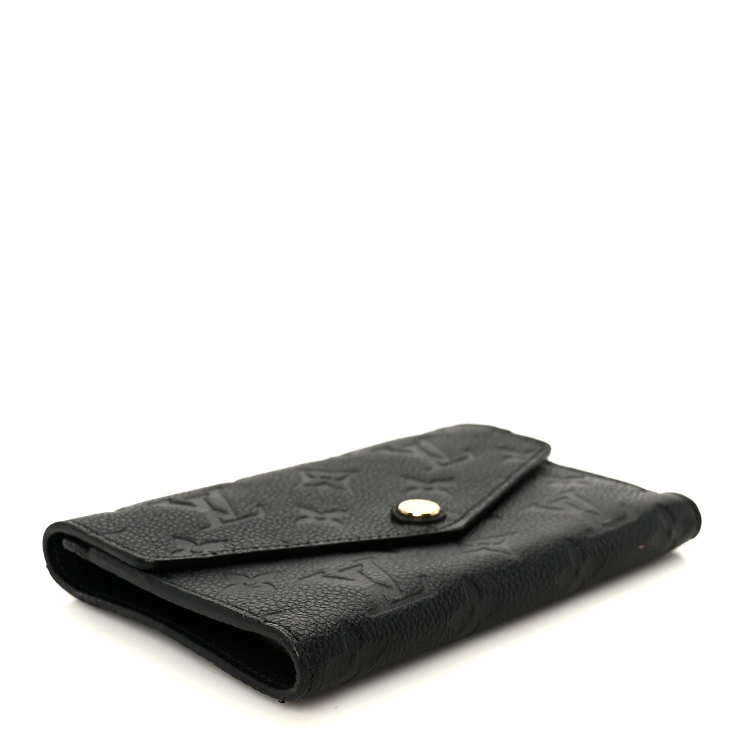 Louis Vuitton Empreinte Compact Curieuse Wallet Black 4 of 9