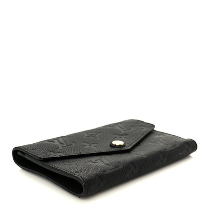 Louis Vuitton Empreinte Compact Curieuse Wallet Black 4 of 9