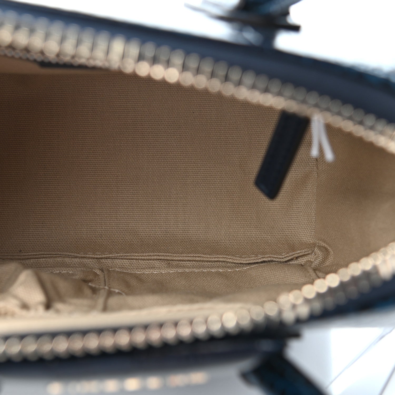 Givenchy Calfskin Crocodile Embossed Mini Antigona Navy 5 of 9