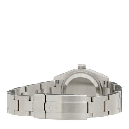 Rolex Stainless Steel 26mm Oyster Perpetual Watch White 176200 3 of 4