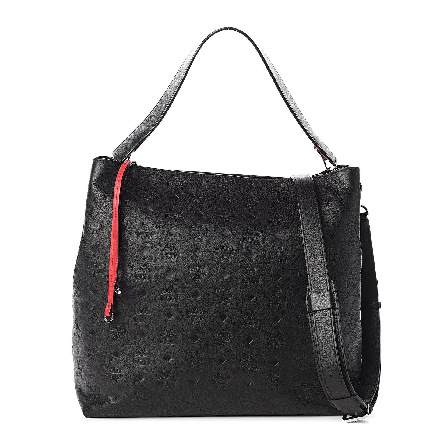 Calfskin Ottomar Large Klara Hobo Black