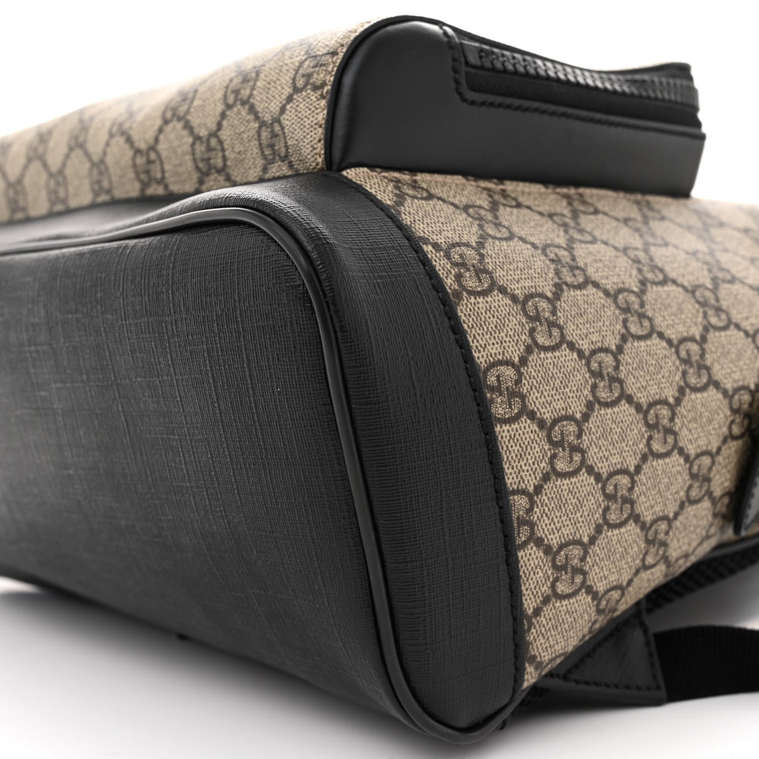 Gucci GG Supreme Monogram Medium Backpack Black 10 of 13