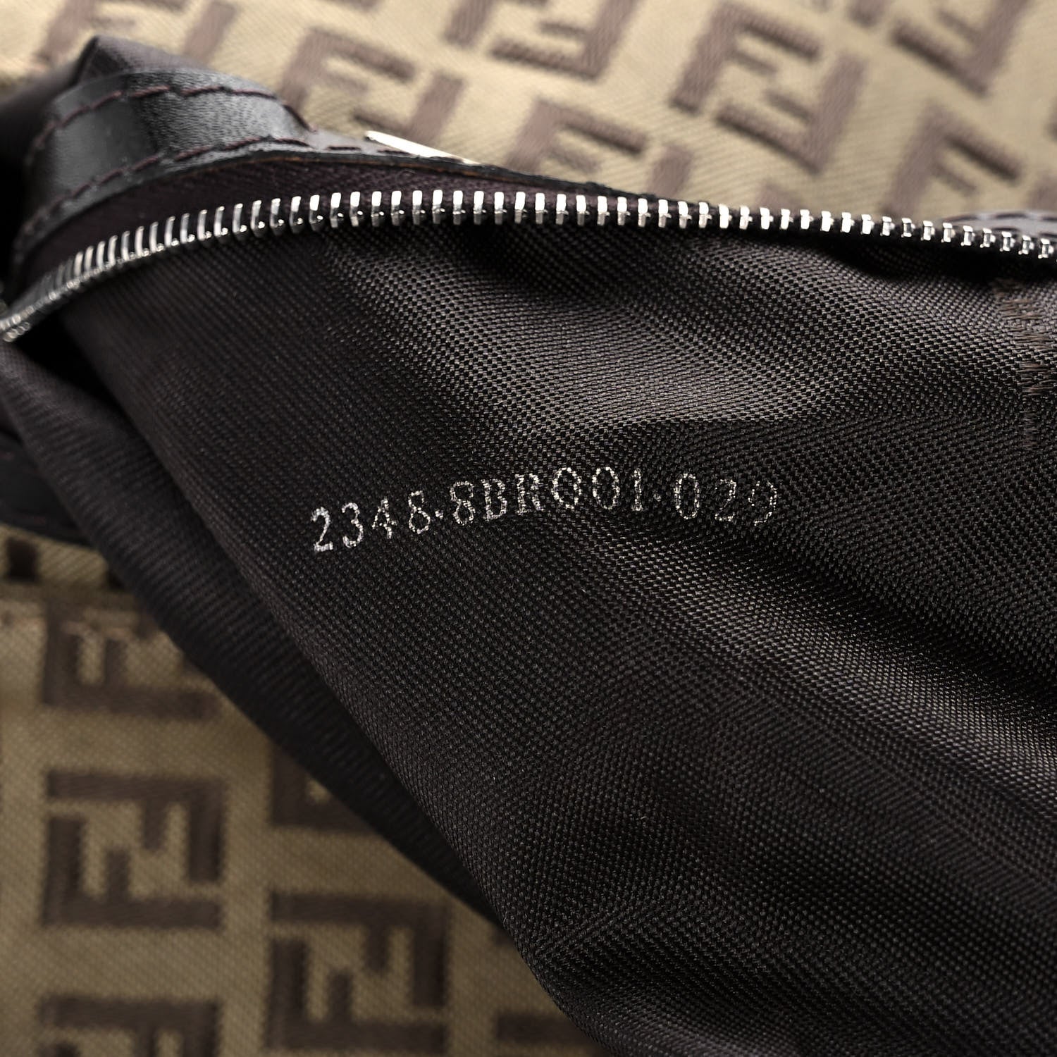 Fendi Zucchino Mama Baguette Brown 7 of 14