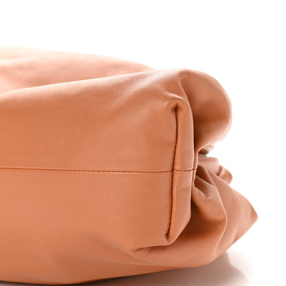 Bottega Veneta Smooth Butter Calf The Pouch Oversized Clutch Clay 8 of 8