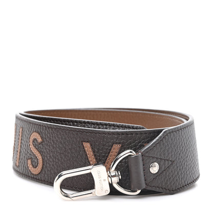 Louis Vuitton Taurillon Bandouliere Reversible Shoulder Strap Marron 1 of 5
