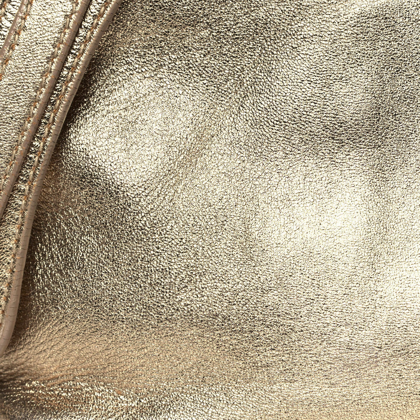 Metallic Nappa Tote Gold