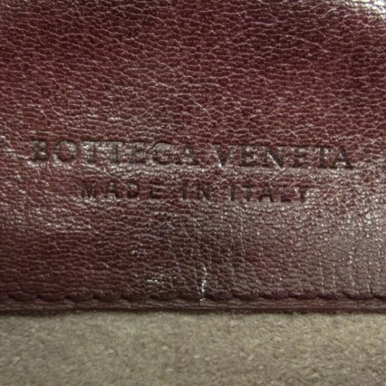 Bottega Veneta Nappa Intrecciato Tote Dark Red 8 of 11