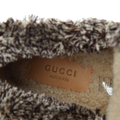 Gucci Satin Quilted Womens Fria Horsebit Loafers 35 Apricot Beige 6 of 9